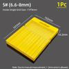 1Pcs Plastic Drill Bits Storage Box Pull-out Multi-gauge Tool Parts Storage Case 5/10 Grids Hardware Tool Box