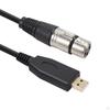 to XLR Female Microphone Cable for Studio Recording