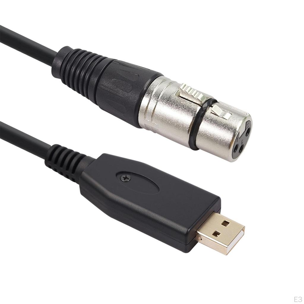 to XLR Female Microphone Cable for Studio Recording