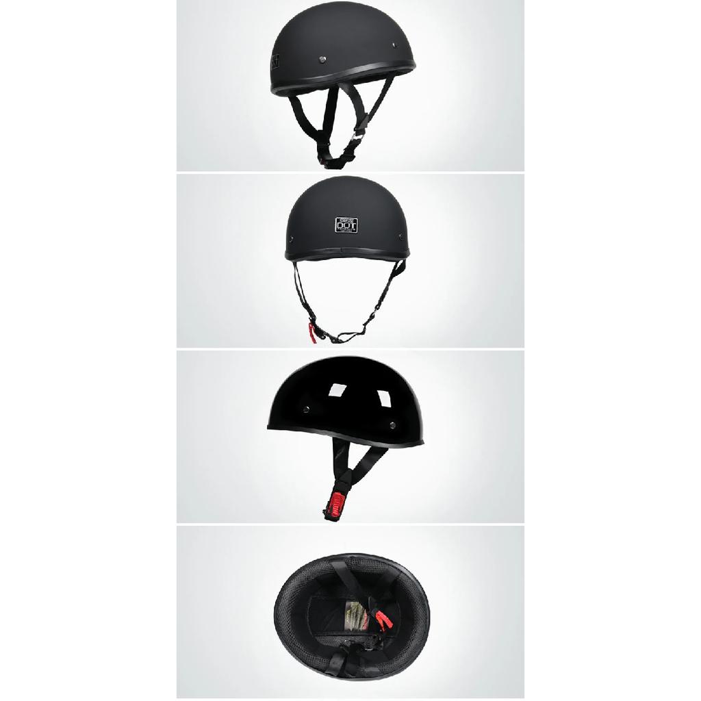 DOT Certification Retro Motorcycle Helmet Half Face Moto Helmet Scooter Vintage Biker Motorbike Moto Helmet
