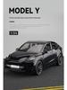XLG1:24 Tesla Model Y Alloy Car Simulation Sedan Ornament Toy for Children.