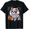 Boston Terrier Halloween Mummy Cute Boston Terrier T-Shirt
