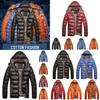 Luxurious Men's Winter Warm Hooded Thick Padded Jacket For Ultimate Comfort