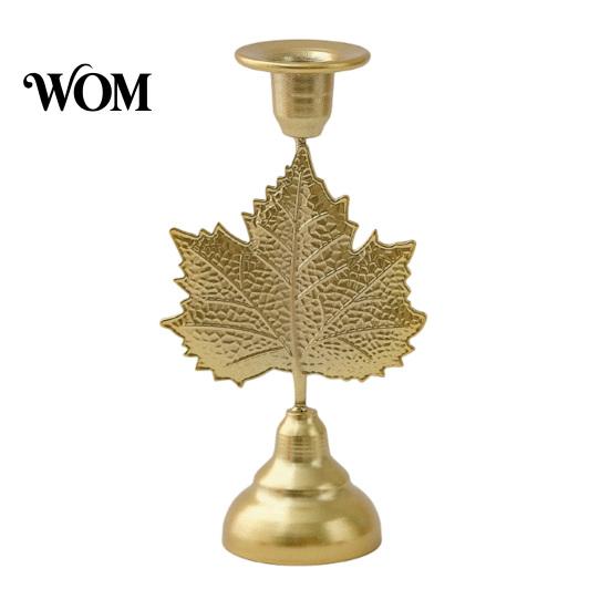 Aged Texture Candle Holder Vintage Metal Holder, Romantic Candlestick Dinner Table Centerpiece, Retro Reusable Decor for Wedding Party and Home