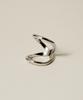 Novice Tokyo Double Line Pinky Ring / Silver