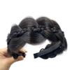 Synthetic Fiber Fishbone Twist Braid Headbands Hair Styling Hairhoop For Fashionable Lookings Quick Hairstyle Headwear