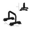 Dip-Stangen 2-teiliges Set Dip-Station bis 120 kg Tragfähigkeit Dip-Stange Fitnessgeräte für Zuhause Parallettes Calisthenics-Geräte für Kraft
