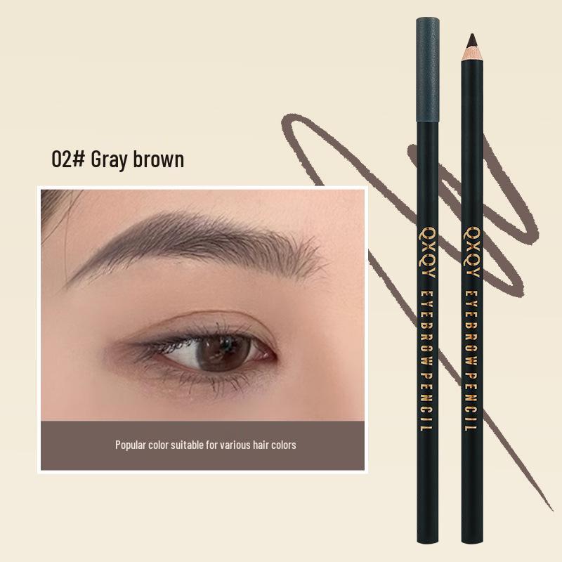 QXQY Waterproof Smudge-Proof Eyebrow Pencil - Perfect for Beginners and Long-Lasting Wear