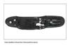 69210-08010: Exterior Door Handle for Toyota Sienna, Compatible with Part 69220-08010.