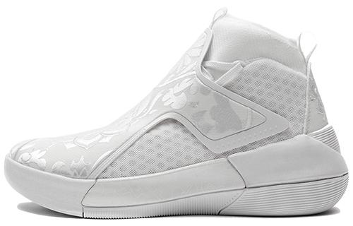 Li Ning YuShuai 12 Slip Resistant Abrasion Resistant Slip Resistant Abrasion Resistant High top Basketball Shoes Men s ABAN025-6 43.5