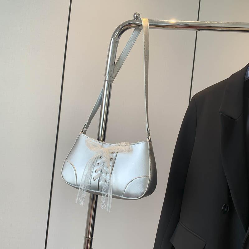 Bowknot Summer Trendy Small Square Handbag For Fashionable Women In Colors Various