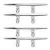 Boat Cleats 4 Pcs Boat Mooring Cleats Durable Stainless Steel Dock Cleats for Marine Yachts Inflatable Yachts Business Yachts (8")