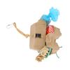 Bird Foraging Box Toys Fun Colorful Shredding Paper Sola Wood Rattan Ball Grass Rope Parrot Foraging Toys
