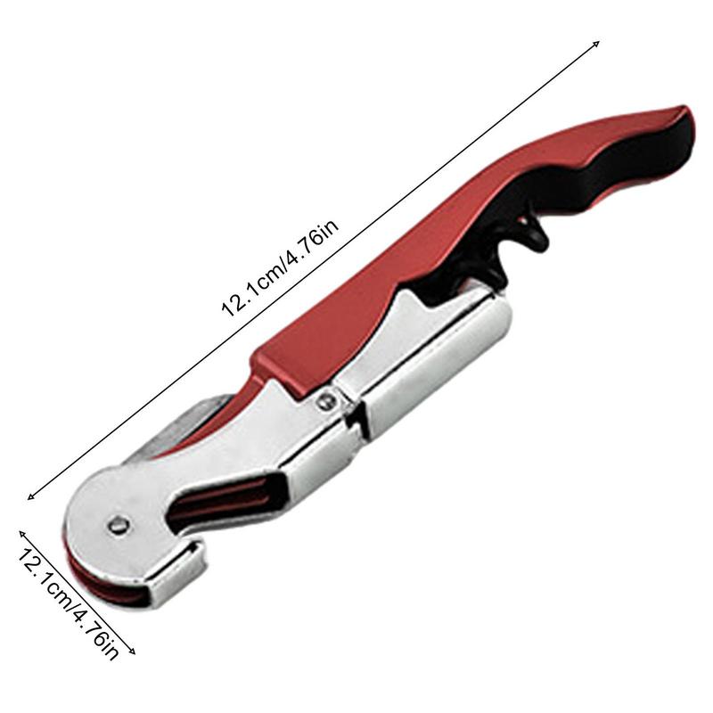 Wine Key Multifunctional Bottle Opener For Bartender Professional Corkscrew Wine Bottle Opener Foil Cutter Manual Wine Key