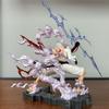 12cm/4.7in One Piece Anime Wink Studio Small Thunderbolt Nika Luffy Figures Pvc Statue Desktop Ornamen Collection  Statue Model