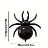 1/5/10/20pcs Halloween Black Large Spider Balloon Foil Balloons Happy Party Decor for Kid Toys Globos Haunted Hous Horror Props