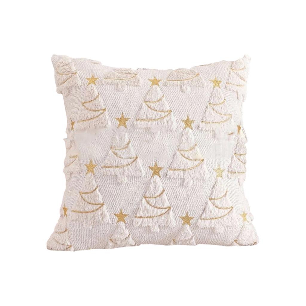 Merry Christmas, Throw Pillow Cover, Winter Holiday, Cushion Cover Sofa Decoration, Christmas Tree