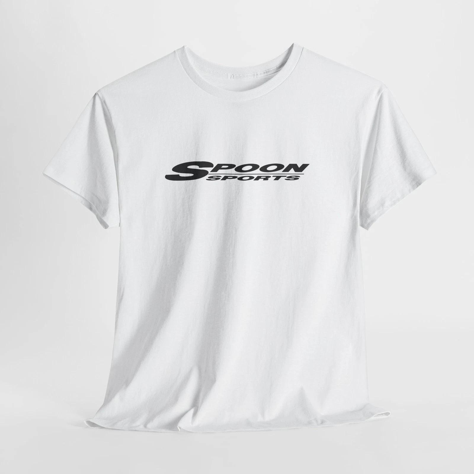 Men s and Women s T-shirts Spoon Sports T-Shirt – Unisex JDM Racing Cotton Tee for Men Women or Car Fans XXL