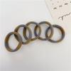 5Pcs/Set Basic Seamless Hair Tie Elastic Hair Band High Elasticity Rubber Bands Ponytail Holder Women Girls Hair Accessories