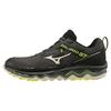 New Wave Mujin 7 Anti Slip And Wear Resistant Breathable Low Top Running Shoes Men's Black Yellow J1GJ207039