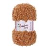 Curly Faux Fur Plush Yarn for DIY Hand-Knitting - Teddy, Doll Accessories, Scarf, Hat, Vest, Thick Coral Fleece