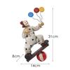 Nordic Circus Clown Figure Decoration Home Creative Decoration Desktop Entrance Foreign Trade Resin Crafts Wholesale Ornament