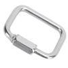 Chain Link Stainless Steel 4‑Corner Multifunctional Connection Buckle for Outdoor Hammock Camping Fishing Hiking8mm