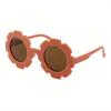 Fresh Cute Sweet Trendy Flower Round Fashion Sunglasses, Boys Girls Outdoor Sports Vacation Travel Supply Photo Prop Eyewear