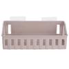 Punch Wall Mounted Shampoo Holder Storage Shelf Rack   Bathroom Supplies