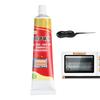 100ml Oven Panel Glue High Temperature Resistant Oven Panel Sealant Leak-Proof Fast Drying Sealant For Oven Cooktop Microwave