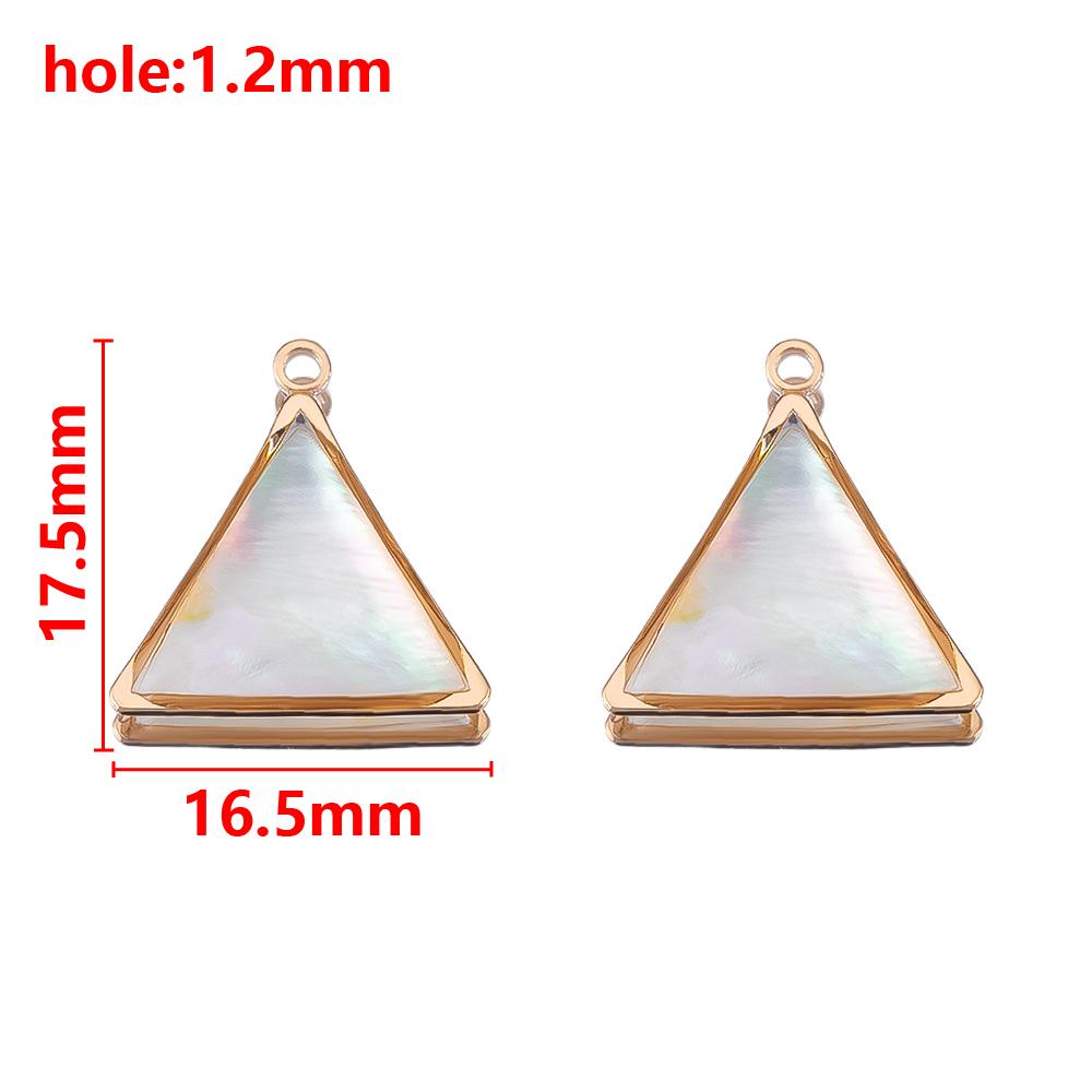 5Pcs Love Round Cross Shell Pendant Necklace Charms Jewelry Making Bracelet DIY Earrings Supplies Summer Beach Ocean Accessories