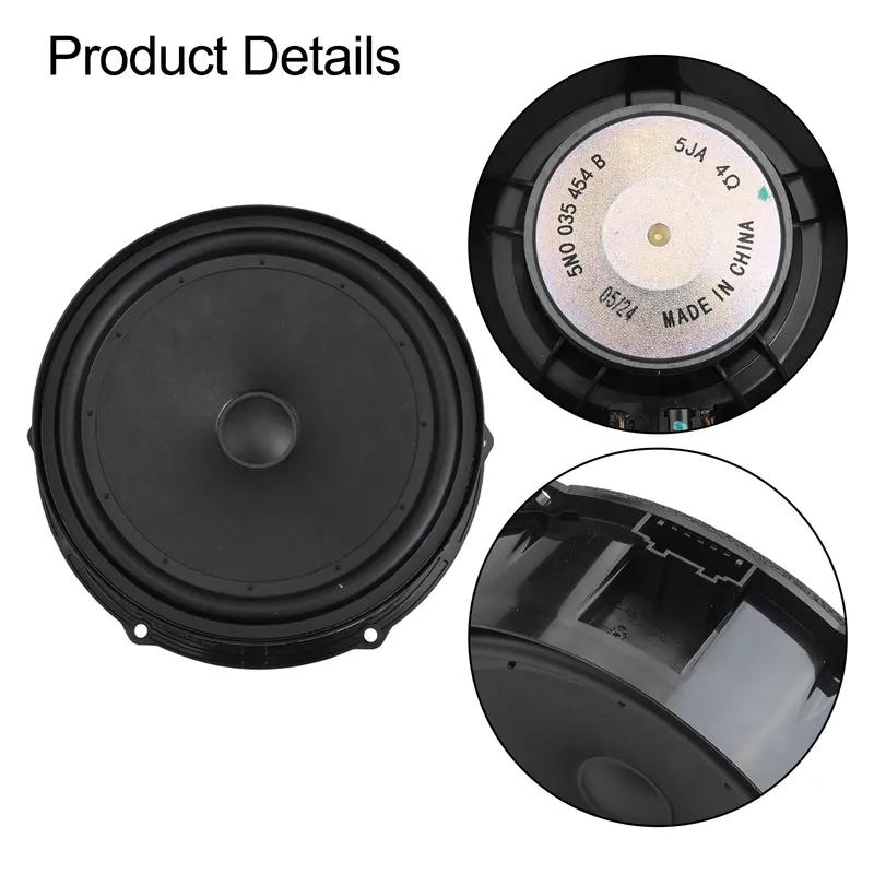 Schwarzer Tieftöner Vorne Hinten 5N0035454B 5N003545 Für Tiguan 2009- Automobilzubehör ABS Lautsprecher Ersatz