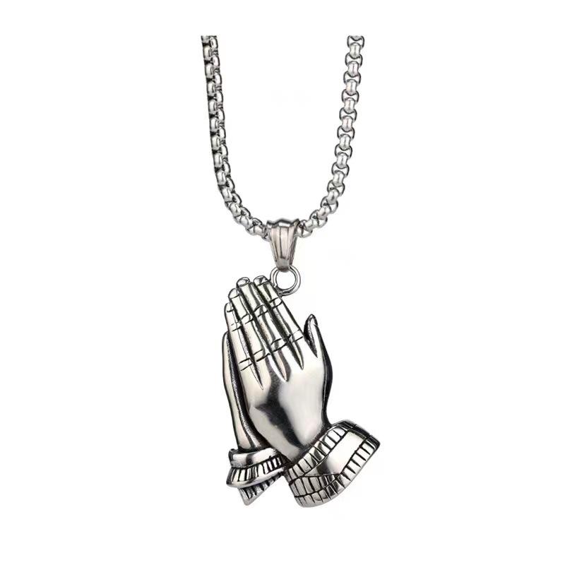 

Titanium Steel Men s Pendant Necklace - European & American Style