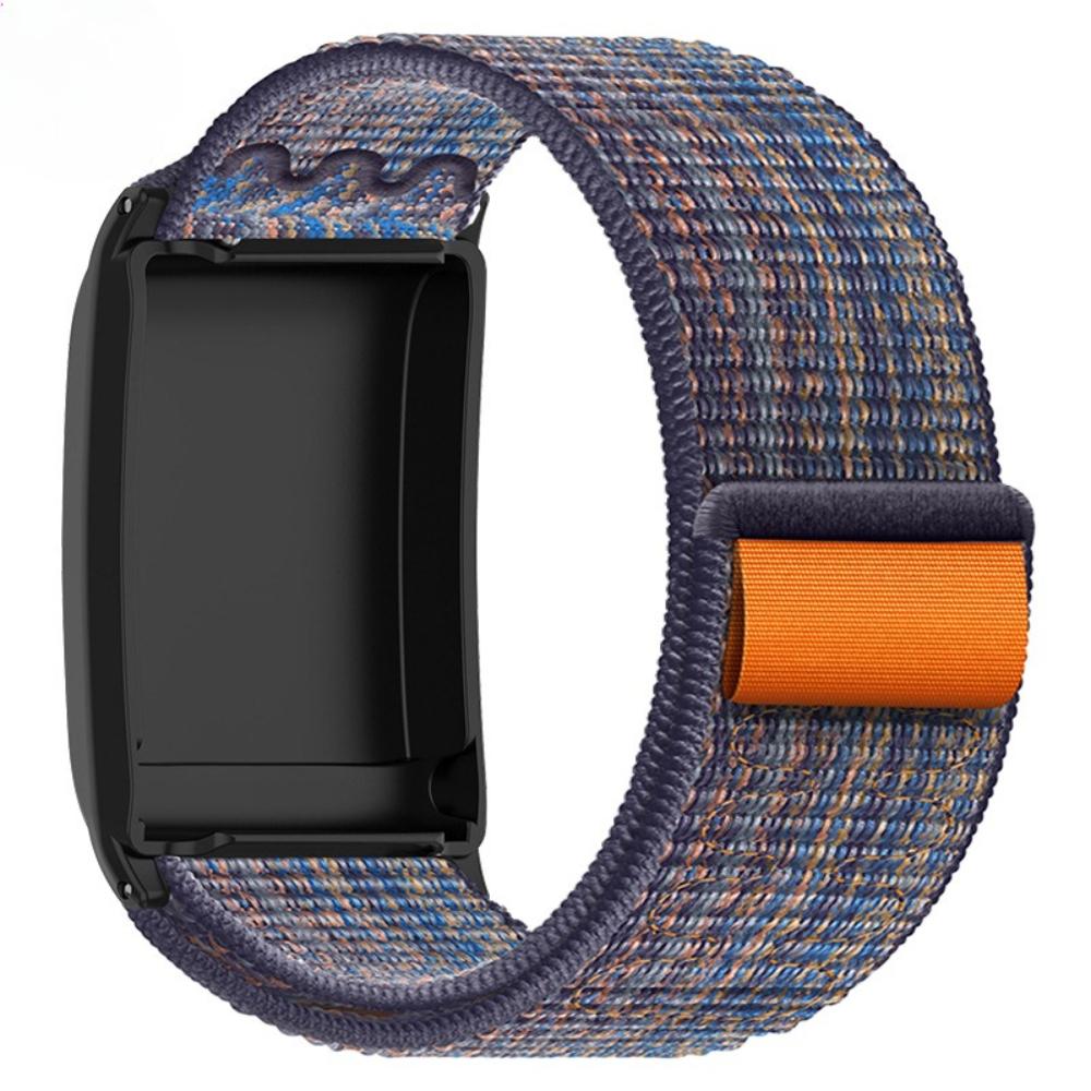 Nylonklockarmband för Whoop 5.0 Armband Vävtyg Klockarmband med Skydd för Whoop 4.0 Sportarmband Magnetiskt Band