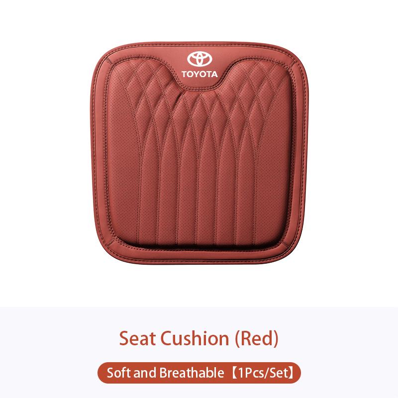 2026 Neu Für Toyota Autositzkissenbezug Memory-Schaum Lendenstützkissen Für Toyota 86 Mirai Supra Prado Alphard Crown Vellfi