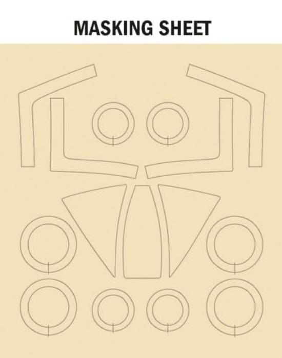 PLATZ Italeri Gina Plastic Model Kit IT92645 1/48 G.91 R1/R3 (Airplane)