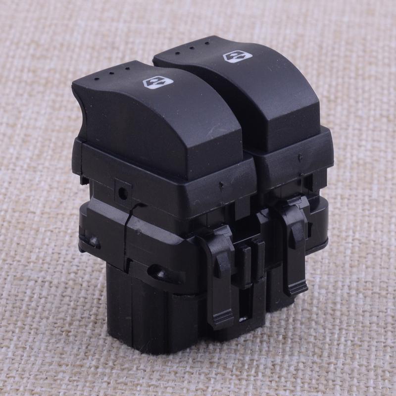 Car Power Window Lift Switch Master Button Control Black 8200060045 Fit for Renault Clio MK2 II 1998-2002 2003 2004 2005 2006
