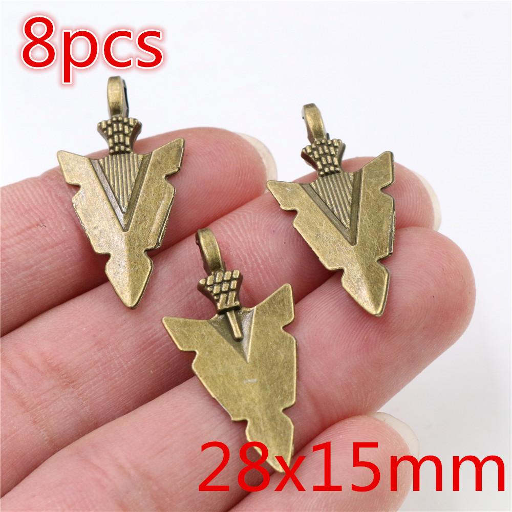 

Fashion Bronze Charms Heart Star Leaf Arrow Cute DIY Jewelry Making Pendant Fidings for Necklace Bracelet Accessories