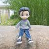 High Quality Ob11 Doll Clothes Multicolor ob11 clothes Short Sleeve Sweater T-shirt 1 / 12bjd Doll Round is a Molly Doll Bottoming Shirt