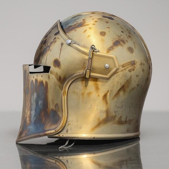 Handgefertigter mittelalterlicher Barbuta-Helm Perfekt für Renaissance-Messe, Cosplay, LARP, Halloween-Kostüm Authentische Stahlreplika