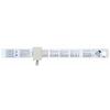Shinwa Sokutei Silver Ruler with Stopper, 15cm, 76751