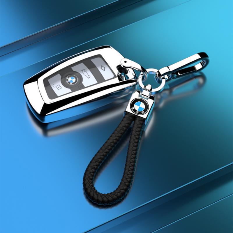 Kompatible BMW Schlüsseletui für X3, X4, 1er, 3er, 5er & 7er Serie - Dekorative Schlüsselschale & Kette