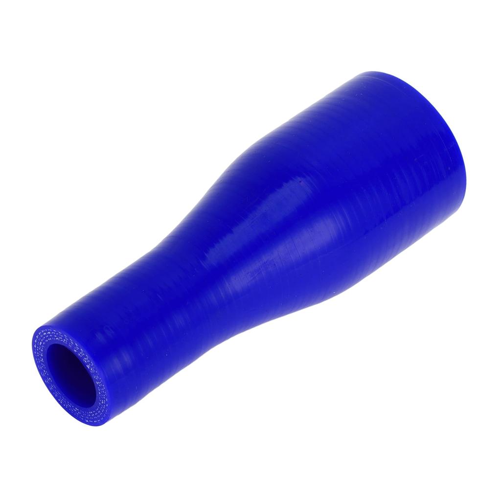 X AUTOHAUX 1pcs Inner Diameter 19-38mm/0.75"-1.50" Length 127mm/5.00" 0 Degree Blue Car Silicone Hose