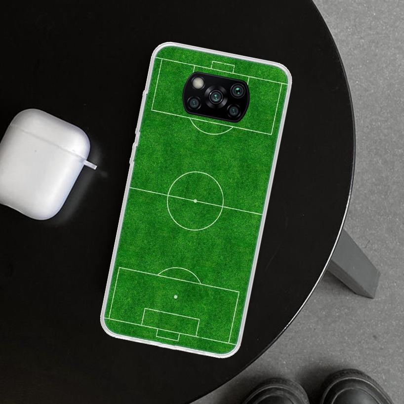 Football Soccer Tactics Time Phone Case Cover for Xiaomi Poco X6 X5 X4 X3 Nfc X7 F7 Ultra F6 Pro F5 F4 Gt F3 M6 M5 M4 M3 Print C