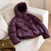 Super soft puff cloud cotton-padded coat for women's short, small and thin turtle back bread coat, thickened cotton coat.