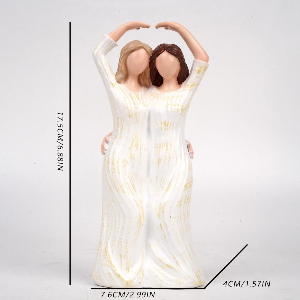 Sister Figurines Gift, Sister Birthday Gifts from Sister: Friendship Christmas Thanksgiving Gift for Sisters Best Friends Women