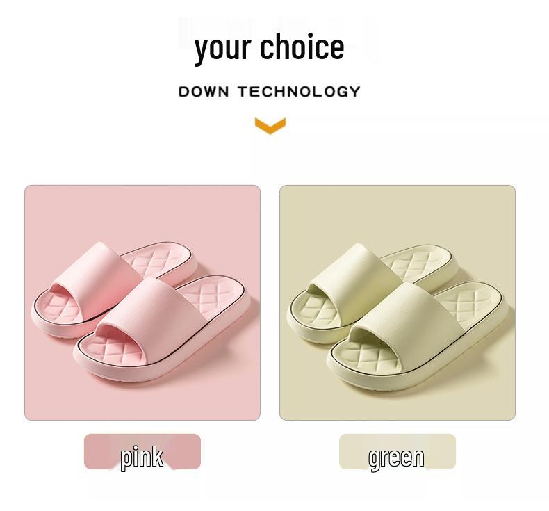 Summer EVA Thick-Soled Indoor Slippers for Men & Women - One-Strap Design