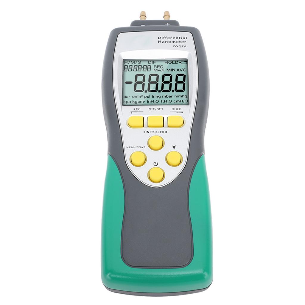 Digital Manometer 2.413bar High Accuracy Sensitive Fast Measurement Gas Pressure Tester for Brake Vacuum Pump Gas