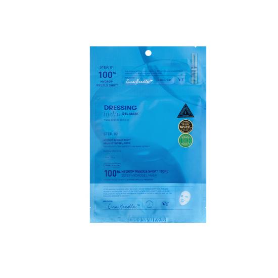 

VT Color Riddle Shot 2-Step Hydrogel Mask (1 sheet) (Collagen/Vita/Hydrop/Reti A/Procica) Hydrop 100hL Hydrogel Mask