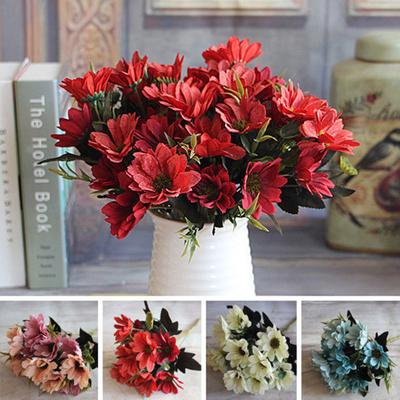 1 Bouquet/10 Heads/5 Branches Artificial Daisy Flower Office Home Decoration